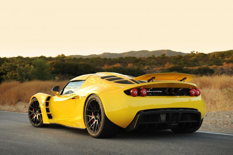  Hennessey Venom GT Yellow 2011 года  (фото 72 из 90)